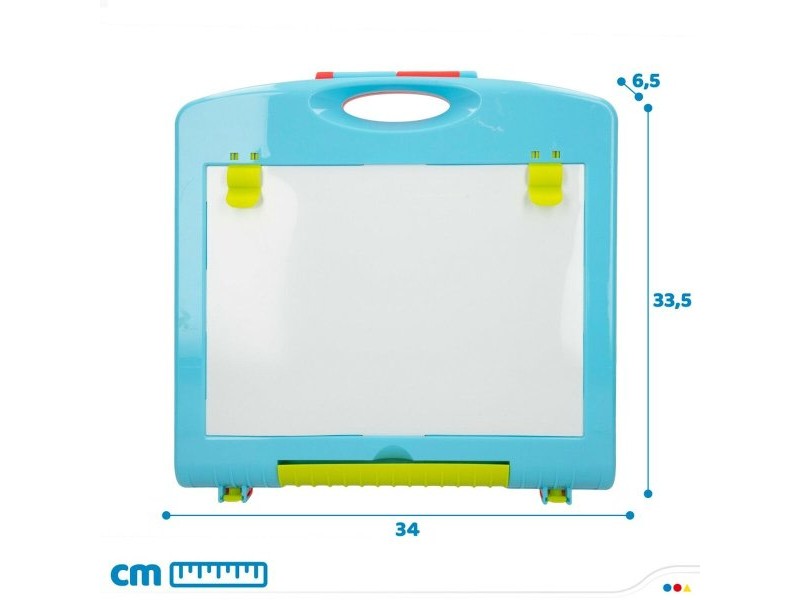 Двустранна Шистова Дъска Colorbaby 34 x 31 x 29 cm 2 броя 34 x 31 x 29 cm Двустранна Шистова Дъска Colorbaby 34 x 31 x 29 cm 2 броя 34 x 31 x 29 cm