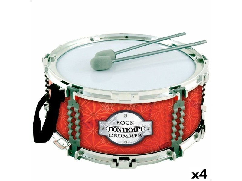 Барабан Bontempi Пластмаса 30,5 x 13,5 x 30,5 cm (4 броя)