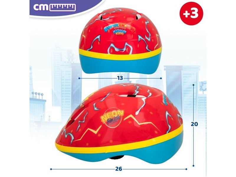 Детска Каска SuperThings (4 броя) (52-55 cm)