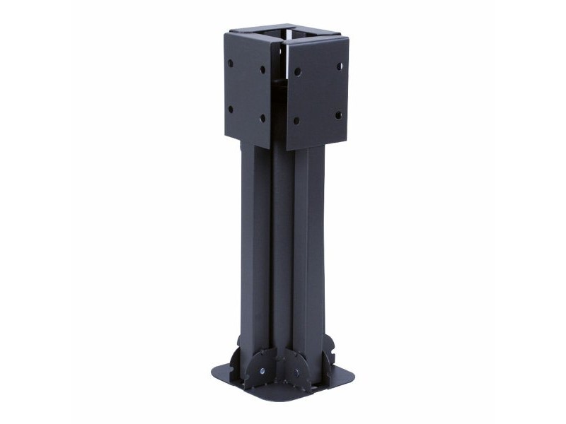 Base pour parapluie Aktive 86 x 34 x 86 cm Черен Метал (2 броя)