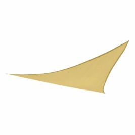 Сянка платна Aktive Сметана 500 x 0,3 x 500 cm Триъгълна (4 броя)