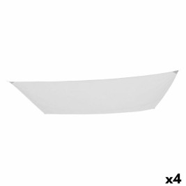 Сянка платна Aktive Триъгълна Бял 300 x 0,5 x 400 cm (4 броя)