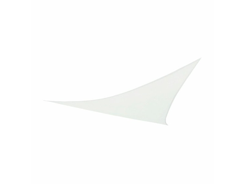Сянка платна Aktive Триъгълна Бял 360 x 0,5 x 360 cm (4 броя)