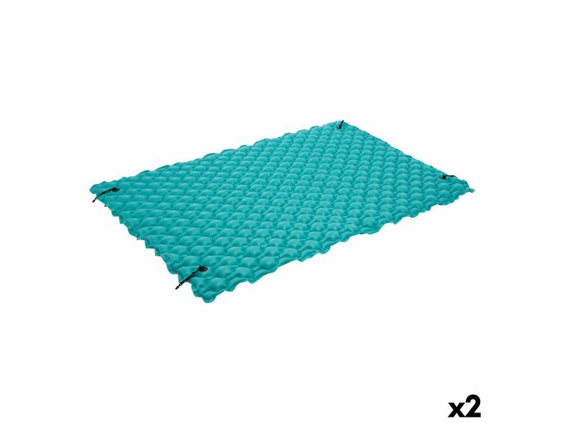 Надуваем матрак Intex 290 x 213 cm Одеяло цвят тюркоаз (2 броя)