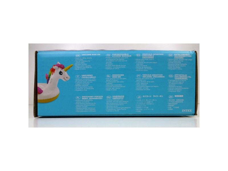 Надуваем Матрак Еднорог Intex 201 x 97 x 140 cm (4 броя)