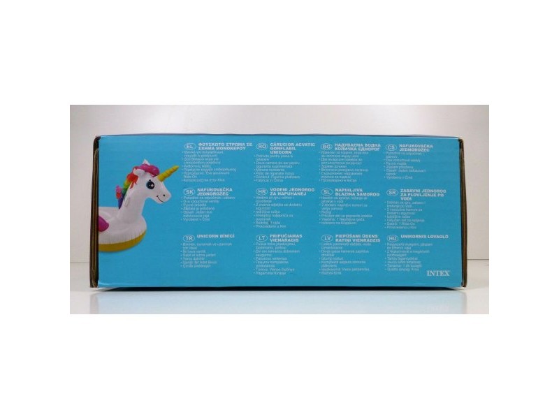 Надуваем Матрак Еднорог Intex 201 x 97 x 140 cm (4 броя)