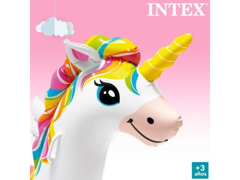 Надуваем Матрак Еднорог Intex 201 x 97 x 140 cm (4 броя)