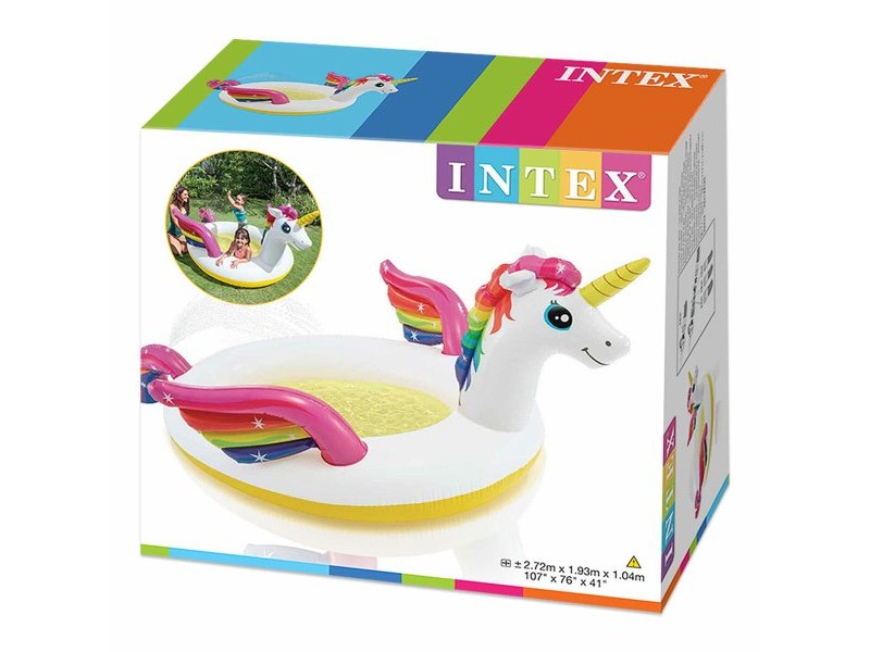 Детски басейн Intex Еднорог 151 L 27,2 x 10,4 x 19,3 cm (4 броя)