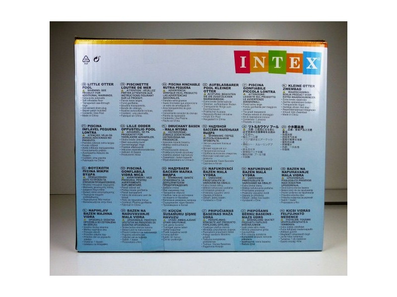 Детски басейн Intex Аквариум 360 L 152 x 56 x 152 cm (3 броя)