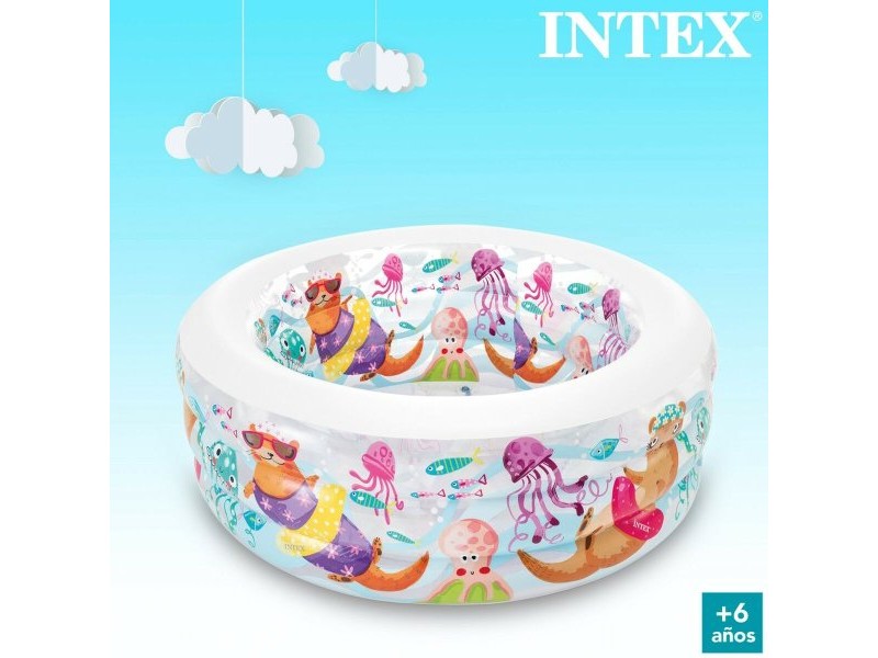 Детски басейн Intex Аквариум 360 L 152 x 56 x 152 cm (3 броя)