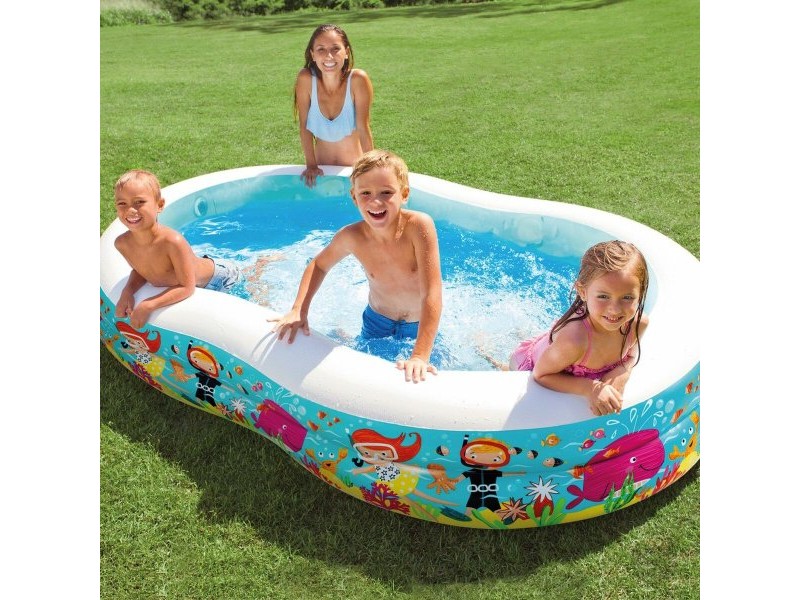 Надуваем Басейн Intex Paradise 700 L 262 x 46 x 160 cm (3 броя)