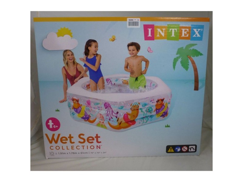 Надуваем Басейн Intex Acuario 510 L 191 x 61 x 178 cm (3 броя)