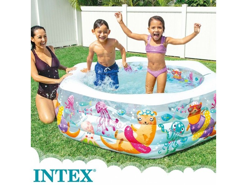 Надуваем Басейн Intex Acuario 510 L 191 x 61 x 178 cm (3 броя)