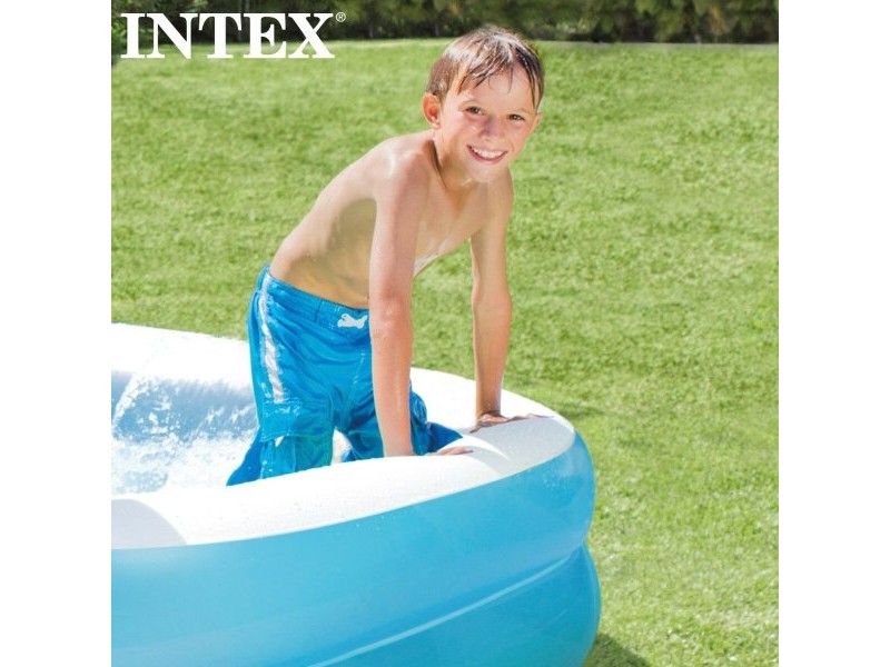 Надуваем Басейн Intex Син Бял Син/бял 540 L 203 x 48 x 152 cm (3 броя) Надуваем Басейн Intex Син Бял Син/бял 540 L 203 x 48 x 152 cm (3 броя)