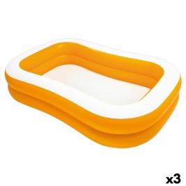 Надуваем Басейн Intex Mandarin Оранжев 600 L 229 x 48 x 152 cm (3 броя)