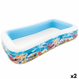 Детски басейн Intex Тропически 1020 L 305 x 56 x 183 cm (2 броя)