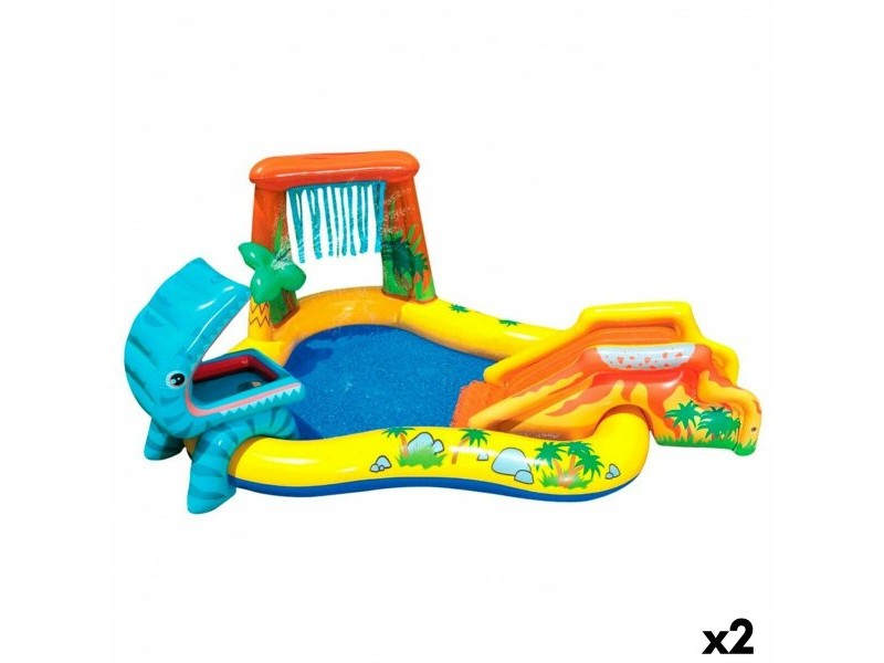 Детски басейн Intex Игрище Динозаври 272 L 249 x 109 x 191 cm (2 броя)