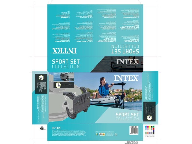 Стойка за двигателя Intex MARINER/EXCURSION/SEAHAWK/CHALLE Надуваема Лодка 3 броя