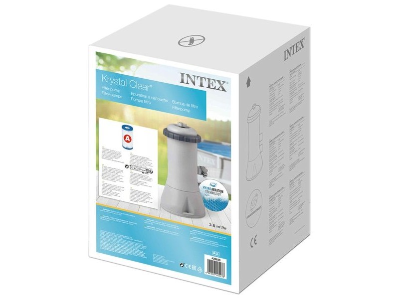 Растения за обработка на плувен басейн Intex Krystal Clear 99 W 3785 l/h 4 броя