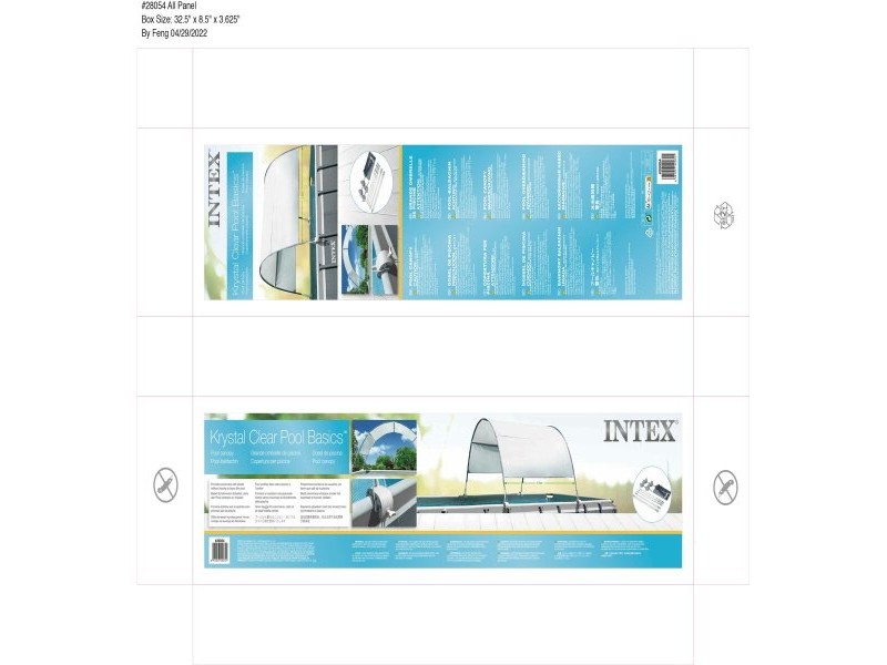 Тента Intex FRAME (3 броя)