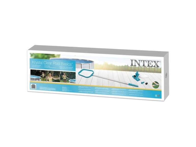 Комплект за Поддръжка на Плувен Басейн Intex 29,5 x 276 x 3 cm (4 броя) Комплект за Поддръжка на Плувен Басейн Intex 29,5 x 276 x 3 cm (4 броя)