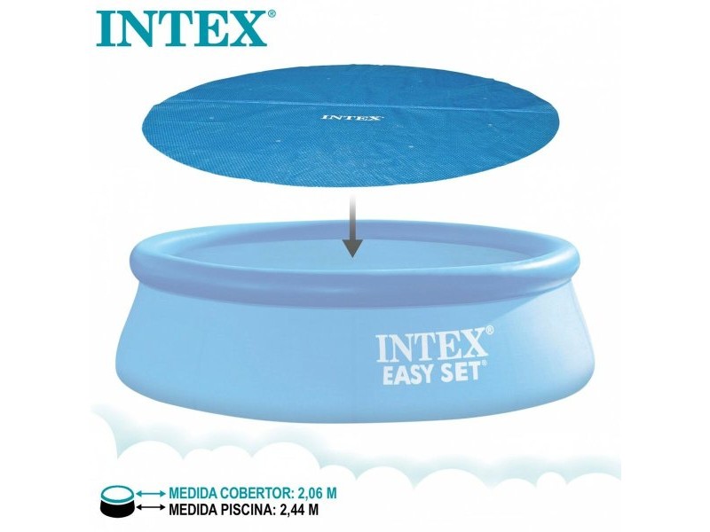 Покривало за плувен басейн Intex 29020 EASY SET Ø 244 cm 206 x 206 cm