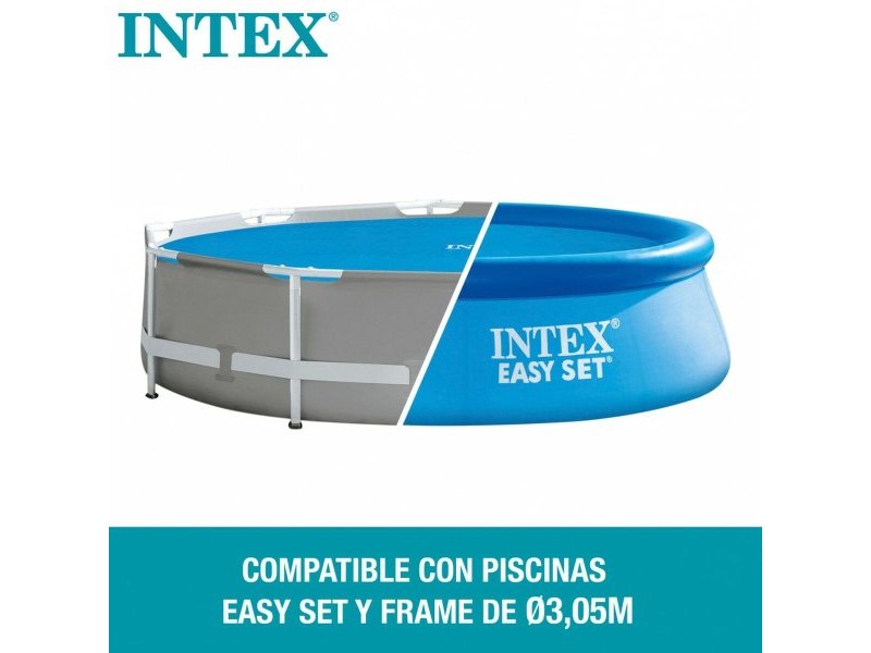 Покривало за плувен басейн Intex 29021 EASY SET/METAL FRAME Син Ø 305 cm 290 x 290 cm