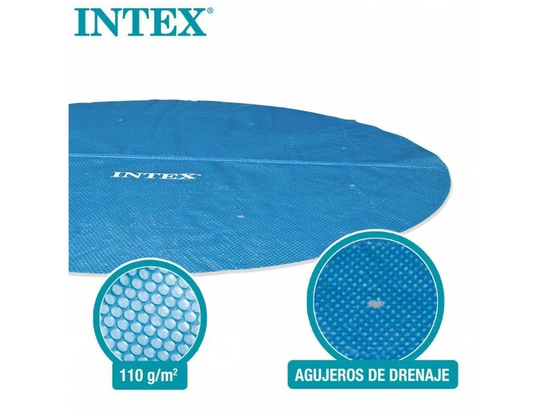 Покривало за плувен басейн Intex 29021 EASY SET/METAL FRAME Син Ø 305 cm 290 x 290 cm