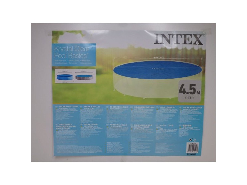 Покривало за плувен басейн Intex 29023 EASY SET/METAL FRAME Ø 448 cm 419 x 419 cm