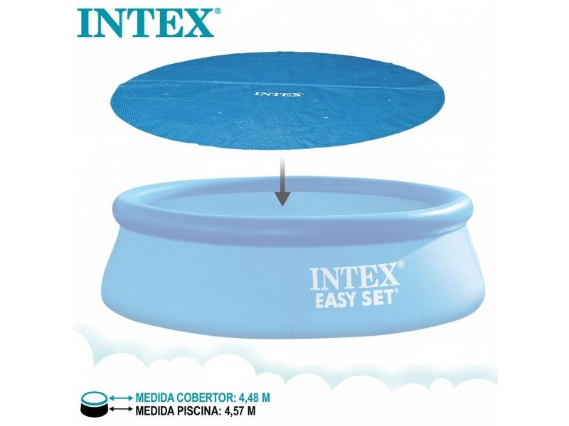 Покривало за плувен басейн Intex 29023 EASY SET/METAL FRAME Ø 448 cm 419 x 419 cm