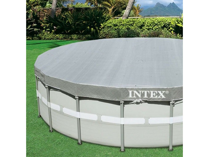 Покривало за плувен басейн Intex 28040 ULTRA FRAME Ø 488 cm 488 x 25 x 488 cm