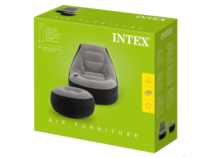 Надуваем стол Intex ULTRA LOUNGE 99 x 76 x 130 cm (4 броя)