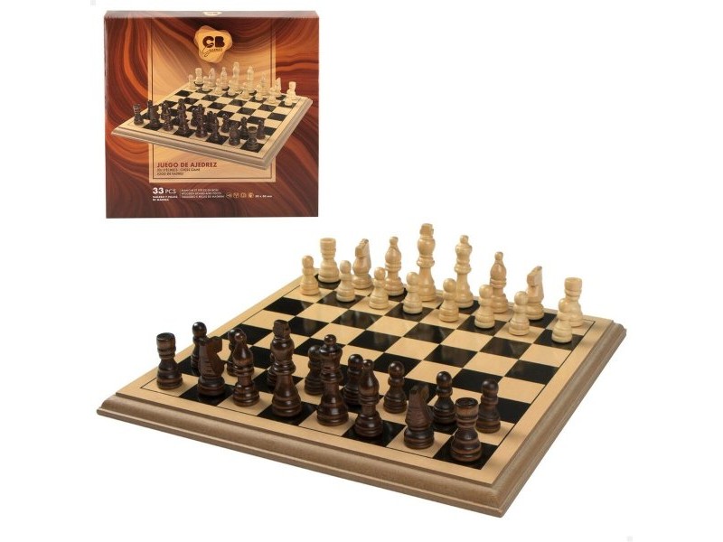 Шах CB Games Дървен (4 броя)