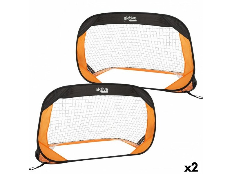 Комплект от 2 футболни врати Aktive 120 x 80 x 80 cm (2 броя)