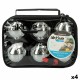 Игра Petanca Aktive 6 Топки Метал Хромирана стомана (4 броя)