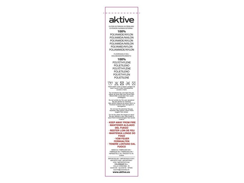 Палатка Aktive Тента 240 x 130 x 210 cm (2 броя)