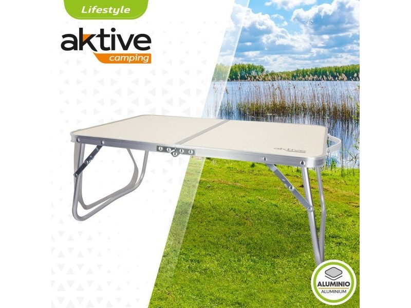 Сгъваема масичка Aktive Сметана 60 x 25 x 40 cm (4 броя)