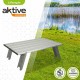 Сгъваема масичка Aktive Сребрист Алуминий 40 x 13 x 28,5 cm (4 броя)