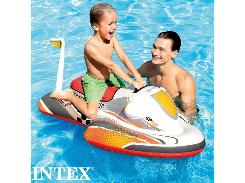 Надуваема Фигура за Басейн Intex Wave RIder Мото 117 x 58 x 77 cm (6 броя)