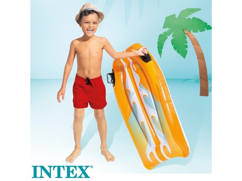Надуваема Фигура за Басейн Intex Joy Rider 62 x 112 cm Сърф дъска (12 броя)