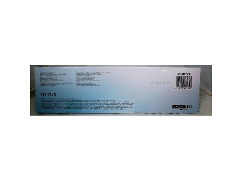 Надуваем стол за басейн Intex River Run Син Бял 135 x 13,5 cm (6 броя)