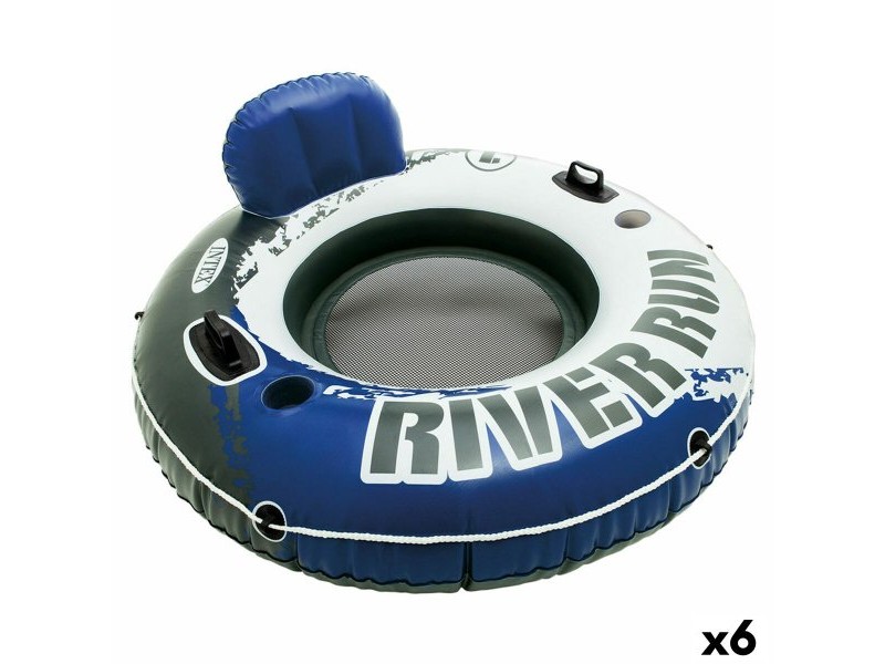 Надуваем стол за басейн Intex River Run Син Бял 135 x 13,5 cm (6 броя)