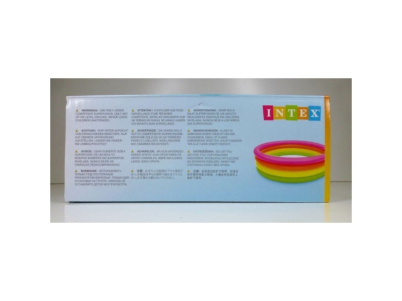 Детски басейн Intex Sunset Пръстени 780 L 168 x 46 x 168 cm (6 броя)