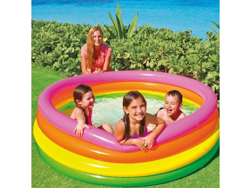 Детски басейн Intex Sunset Пръстени 780 L 168 x 46 x 168 cm (6 броя)