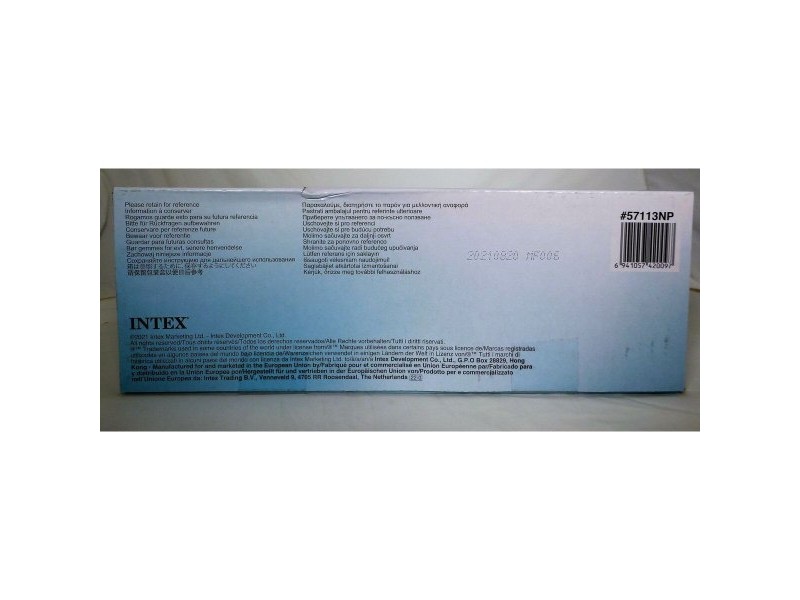 Детски басейн Intex Еднорог Тента 45 L 102 x 69 x 127 cm (6 броя)