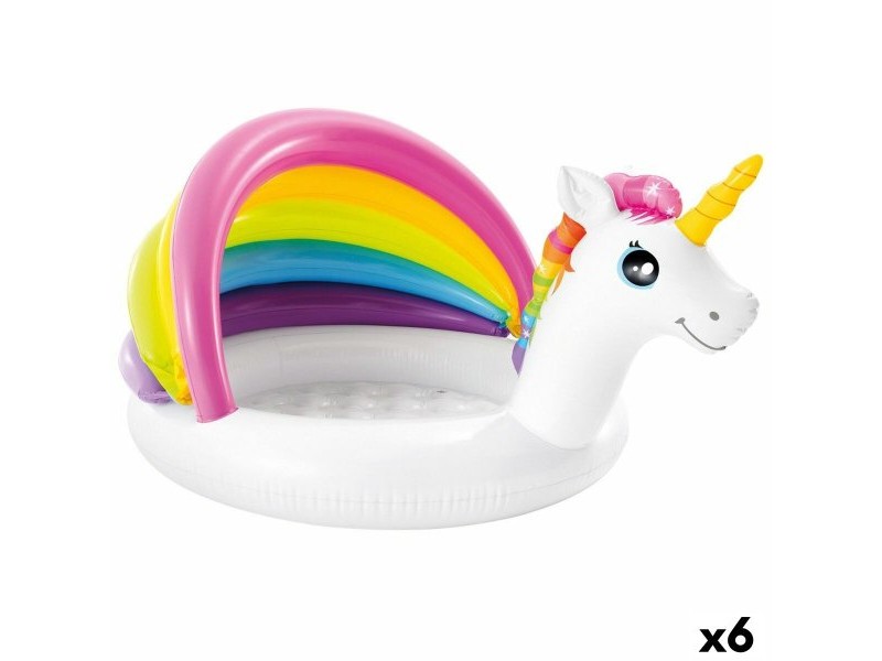 Детски басейн Intex Еднорог Тента 45 L 102 x 69 x 127 cm (6 броя)