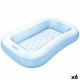 Детски басейн Intex Квадратен Син Бял 90 L 166 x 25 x 100 cm (6 броя)