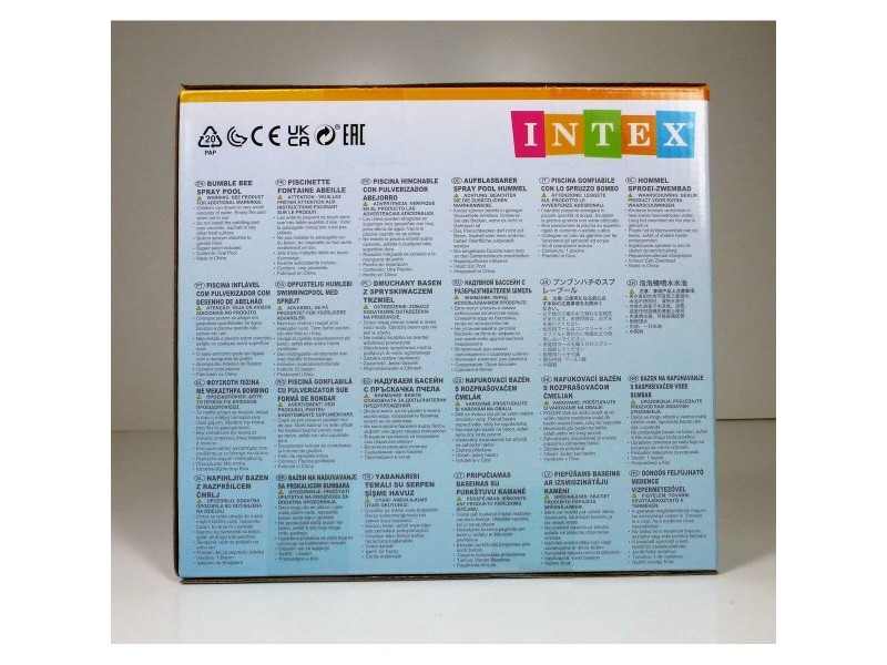 Детски басейн Intex Пчела 56 L 127 x 102 x 28 cm (6 броя)