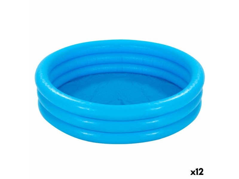 Детски басейн Intex Син Пръстени 156 L 114 x 25 cm (12 броя)