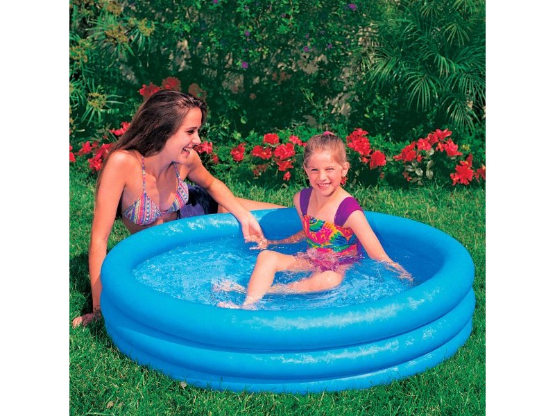 Детски басейн Intex Син Пръстени 156 L 114 x 25 cm (12 броя)